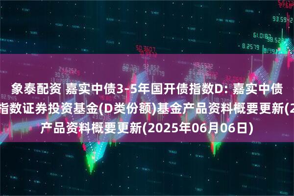 象泰配资 嘉实中债3-5年国开债指数D: 嘉实中债3-5年国开行债券指数证券投资基金(D类份额)基金产品资料概要更新(2025年06月06日)