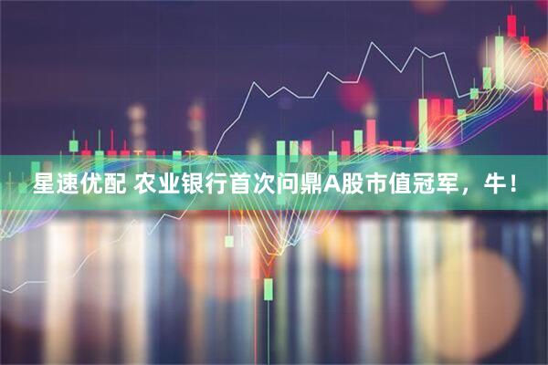星速优配 农业银行首次问鼎A股市值冠军，牛！