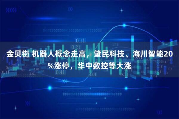 金贝街 机器人概念走高，肇民科技、海川智能20%涨停，华中数控等大涨